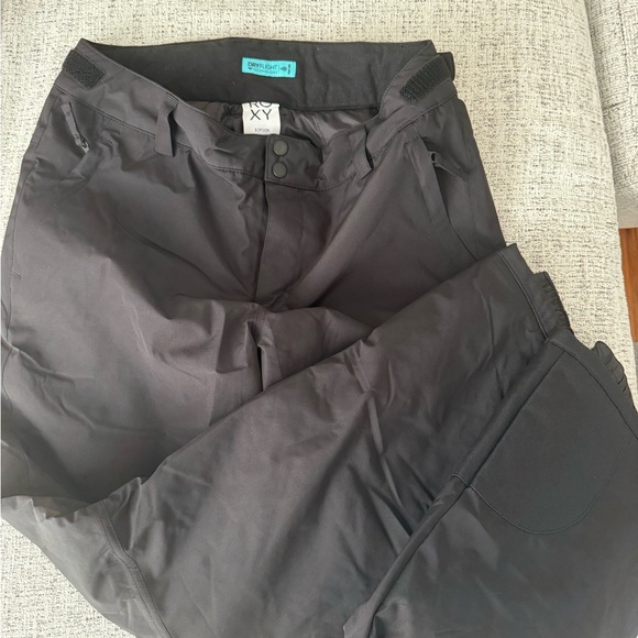 Black Roxy snow pants - Picture 1 of 7